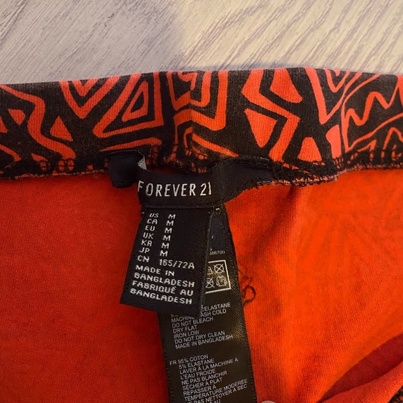 Forever 21 full length aztec print legging - Picture 2 of 3